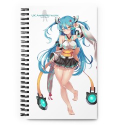 Mizuki Summer Outfit Spiral notebook