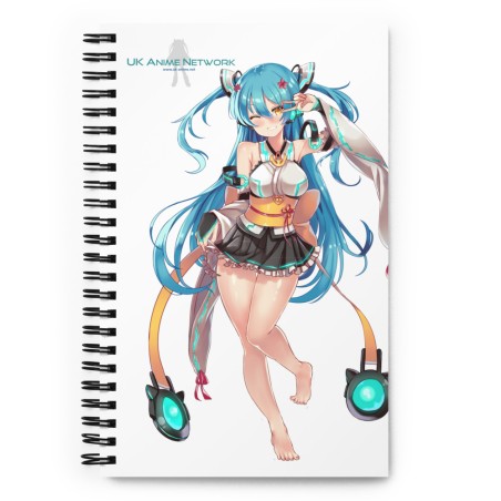 Mizuki Summer Outfit Spiral notebook